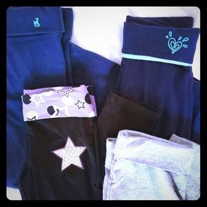 (4) Girls Sizes 6-8 Yoga Pants